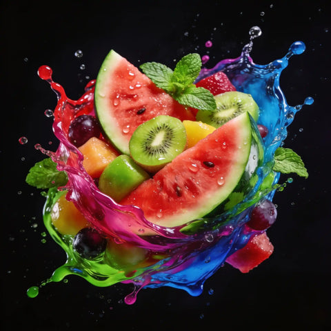 Machawa - Watermelon Wild Berries Kiwi Mint 10ml