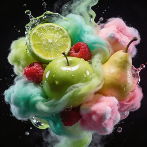 Smooth Summer - Juicy Lime – Green Apple - Blue Raspberry – Icy Pear – Cotton Candy (JGBIC) 10ml