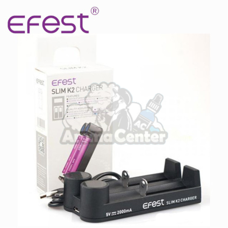 Efest Slim K2 Akkuladegerät Efest Slim K2 Akkuladegerät
