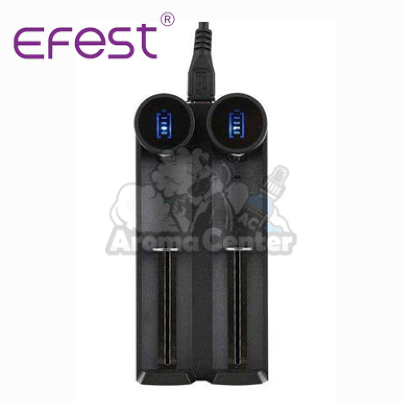 Efest Slim K2 Akkuladegerät Efest Slim K2 Akkuladegerät