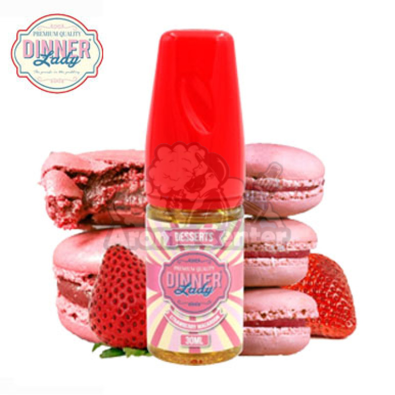 Dinner Lady - Strawberry Macaroon 30ml Dinner Lady - Strawberry Macaroon 30ml