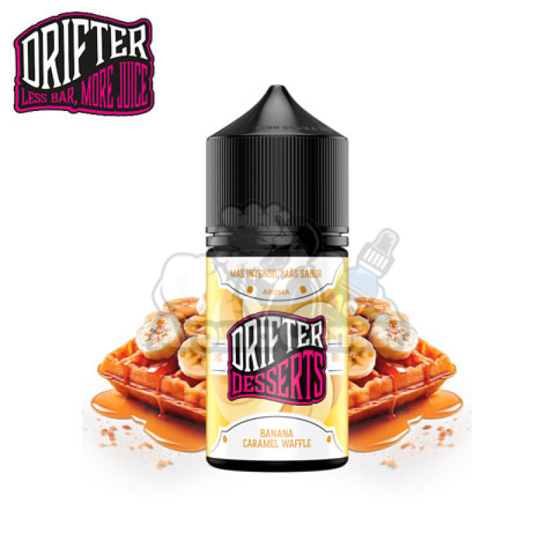 Drifter Bar - Desserts - Banana Caramel Waffer 6ml Drifter Bar - Desserts - Banana Caramel Waffer 6ml
