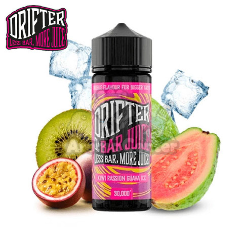 Drifter Bar - Kiwi Passion Guava Ice 24ml Drifter Bar - Kiwi Passion Guava Ice 24ml