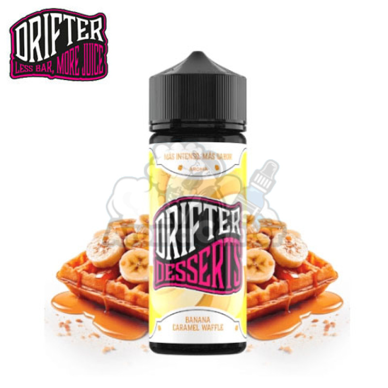 Drifter Bar - Desserts - Banana Caramel Waffer 24ml Drifter Bar - Desserts - Banana Caramel Waffer 24ml