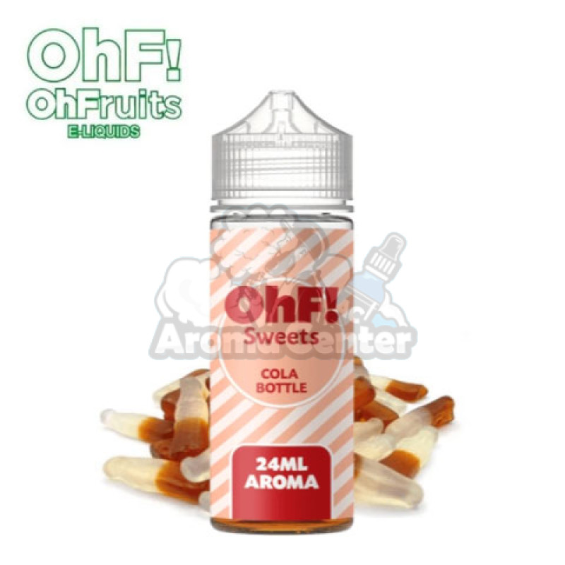 OhF! - Sweets Cola Bottles 24/120ml OhF! - Sweets Cola Bottles 24/120ml